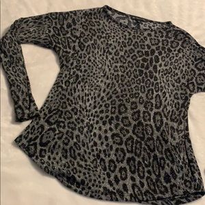 Animal print top